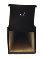 Japanese Wood Hanging Scroll Box Cover Kakejiku Hako Inside 77.5x9.5x9.5cm SB389-AD - Scroll Accessory-chidorivintage.com