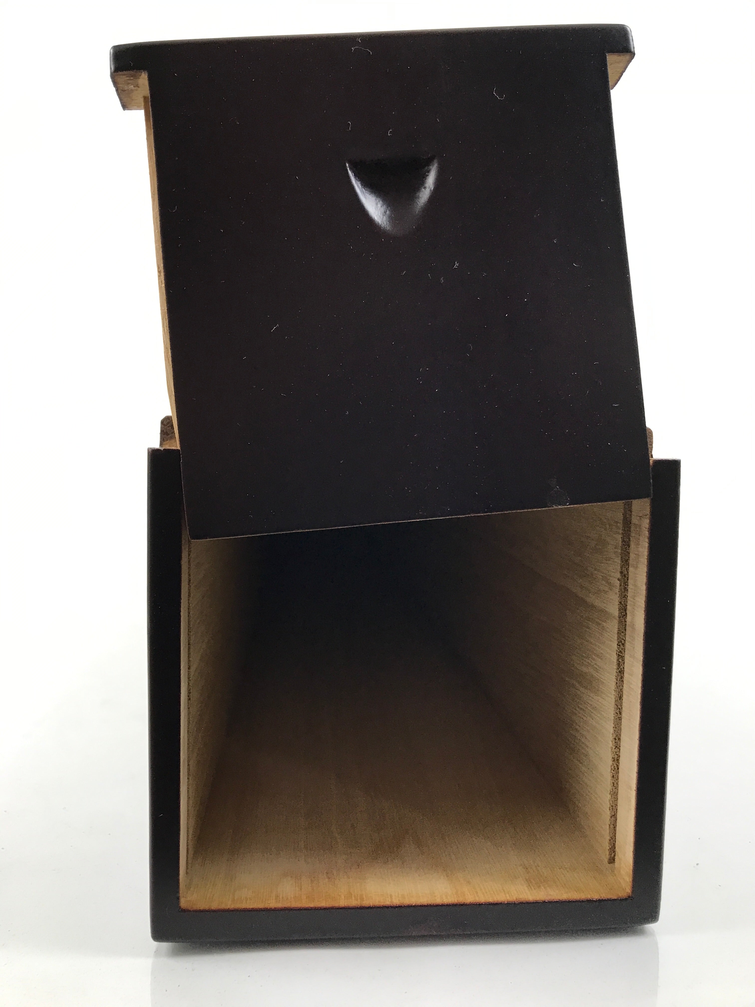 Japanese Wood Hanging Scroll Box Cover Kakejiku Hako Inside 77.5x9.5x9.5cm SB390-AD - Scroll Accessory-chidorivintage.com