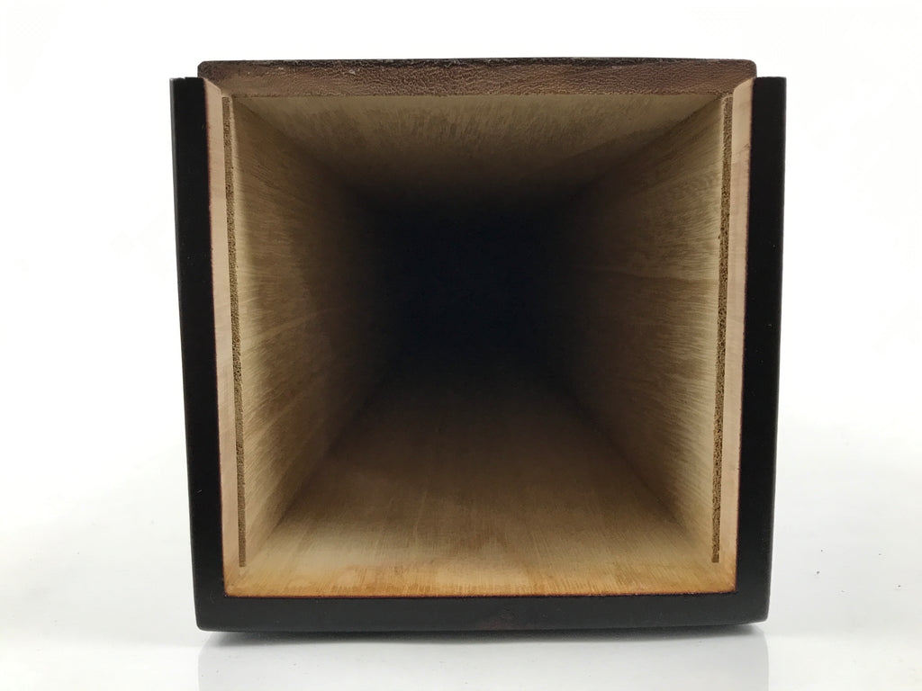 Japanese Wood Hanging Scroll Box Cover Kakejiku Hako Inside 77.5x9.5x9.5cm SB390-AD - Scroll Accessory-chidorivintage.com