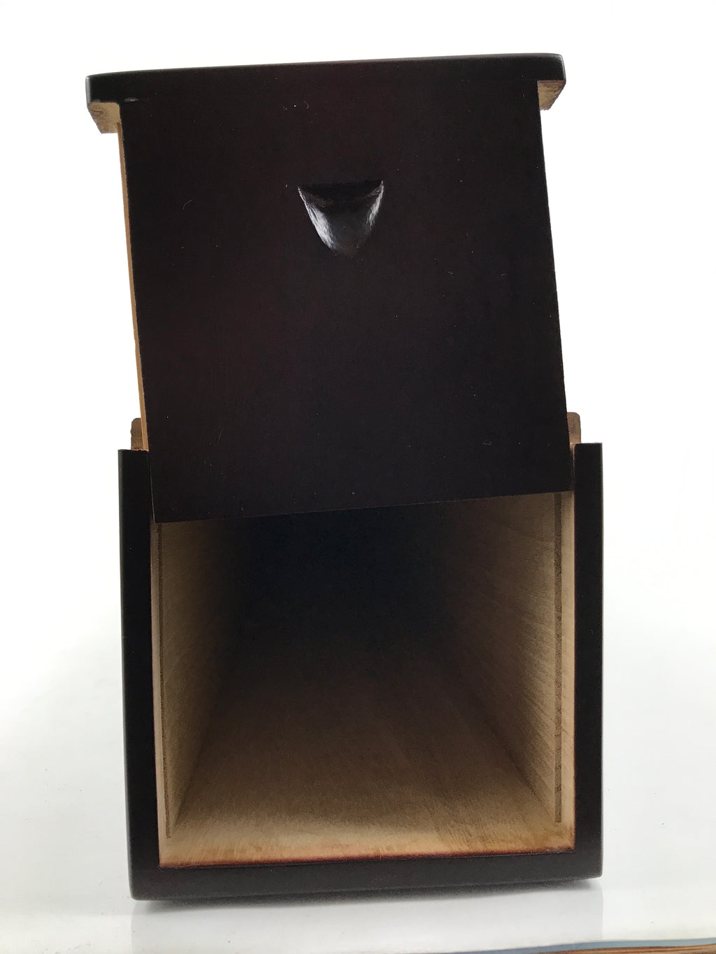 Japanese Wood Hanging Scroll Box Cover Kakejiku Hako Inside 77.5x9.5x9.5cm SB391-AD - Scroll Accessory-chidorivintage.com