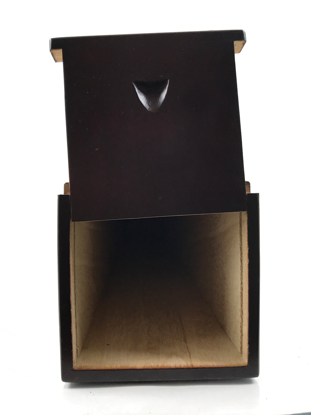 Japanese Wood Hanging Scroll Box Cover Kakejiku Hako Inside 77.5x9.5x9.5cm SB392-AD - Scroll Accessory-chidorivintage.com