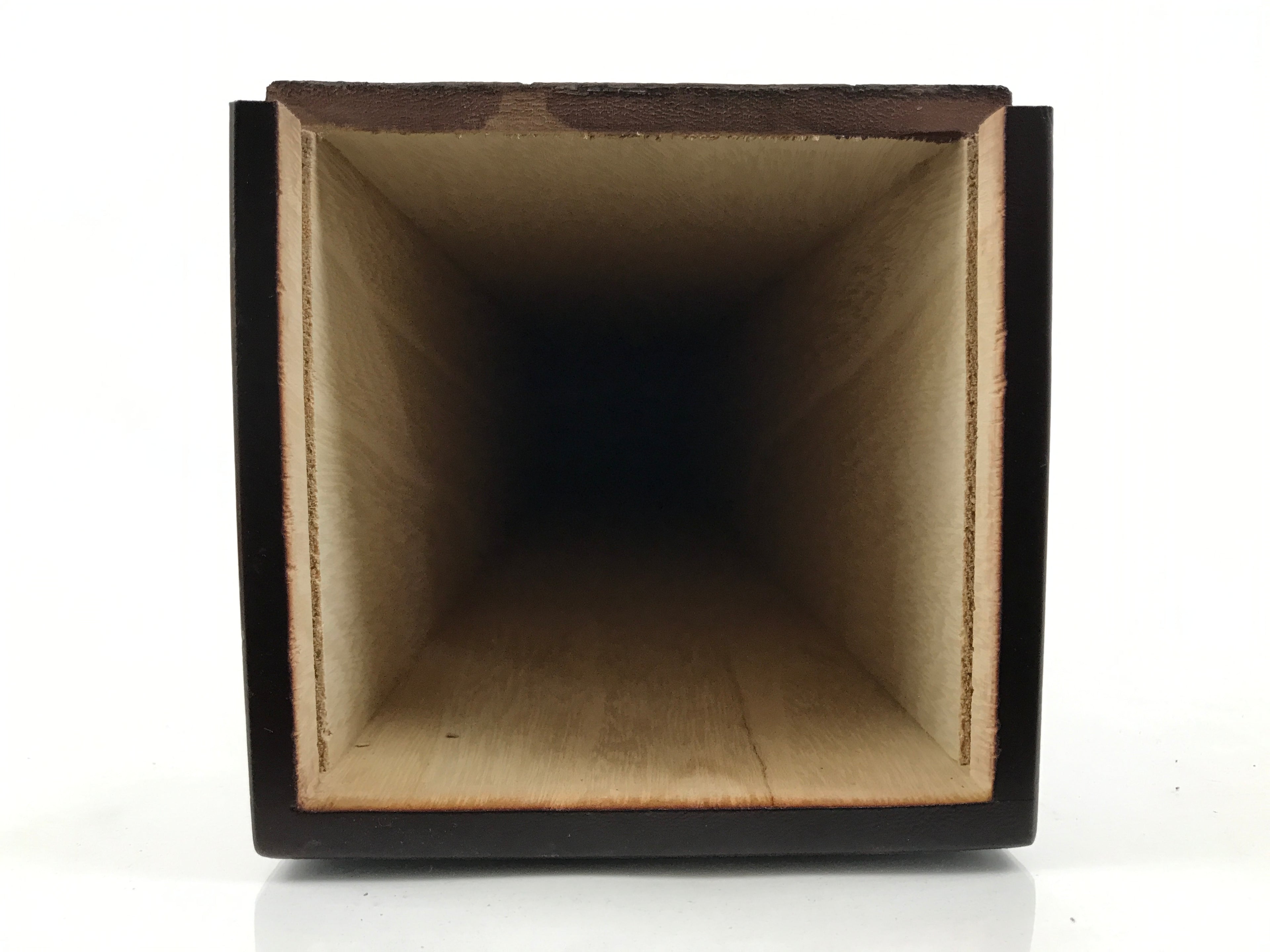 Japanese Wood Hanging Scroll Box Cover Kakejiku Hako Inside 77.5x9.5x9.5cm SB392-AD - Scroll Accessory-chidorivintage.com