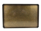 Japanese Lacquered Wooden Legged Ozen Low Table Meal Serving Tray Nashiji L627-KT - Tray-chidorivintage.com