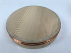 Japanese Handmade Wooden Bucket Oke Ohitsu Vtg Sushioke Deep Lidded Rice BK63-OT - Wood-chidorivintage.com