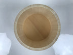 Japanese Handmade Wooden Bucket Oke Ohitsu Vtg Sushioke Deep Lidded Rice BK63-OT - Wood-chidorivintage.com