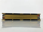 Japanese Gold Hina Doll Folding Screen Byobu Panel Display Vtg Furniture ID710-FB - Hina Doll Furniture-chidorivintage.com