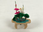 Japanese Sanninkanjo Court Lady Hina Ningyo Doll Girls' Day Display Bonsai ID708-AD - Doll-chidorivintage.com