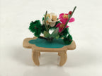 Japanese Sanninkanjo Court Lady Hina Ningyo Doll Girls' Day Display Bonsai ID708-AD - Doll-chidorivintage.com
