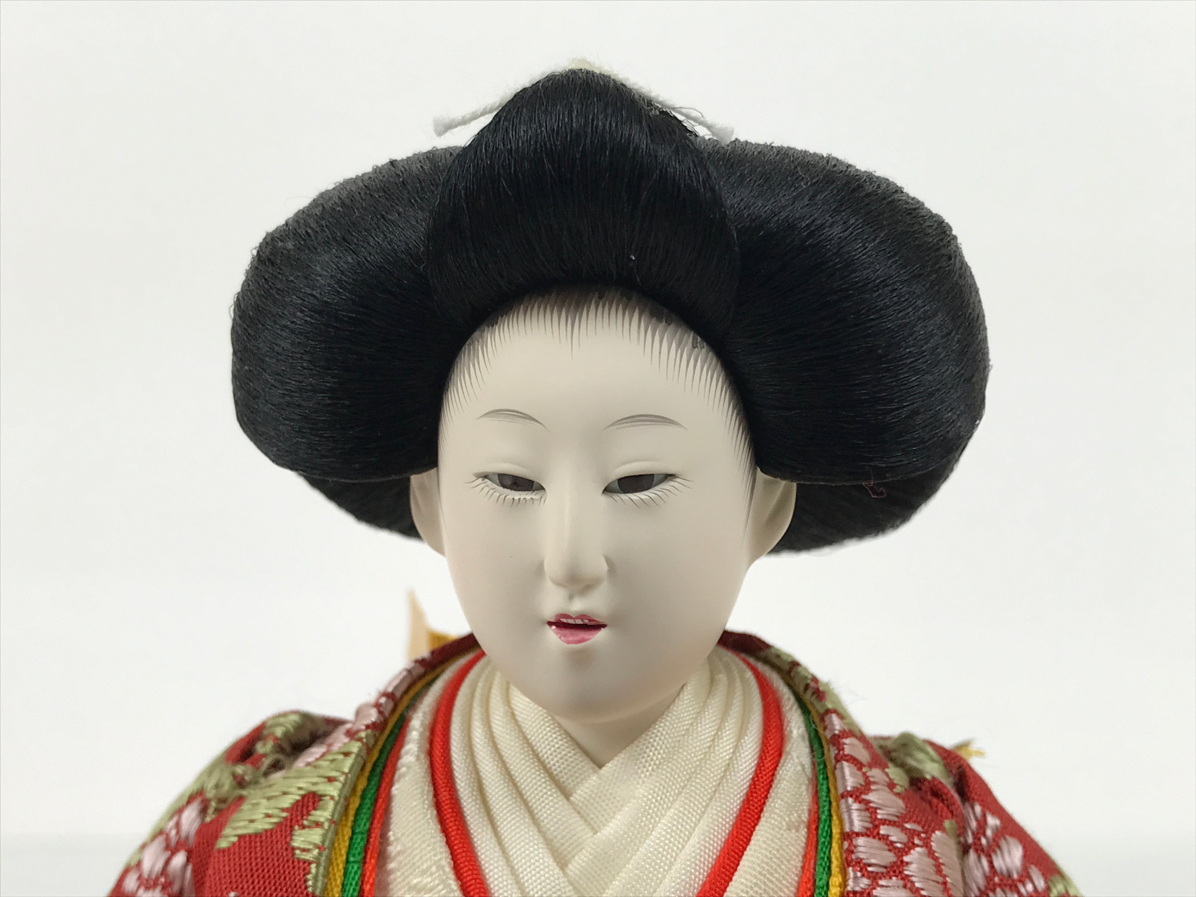Japanese Sanninkanjo Court Lady Hina Ningyo Doll Girls' Day Display Kettle ID707-AD - Doll-chidorivintage.com