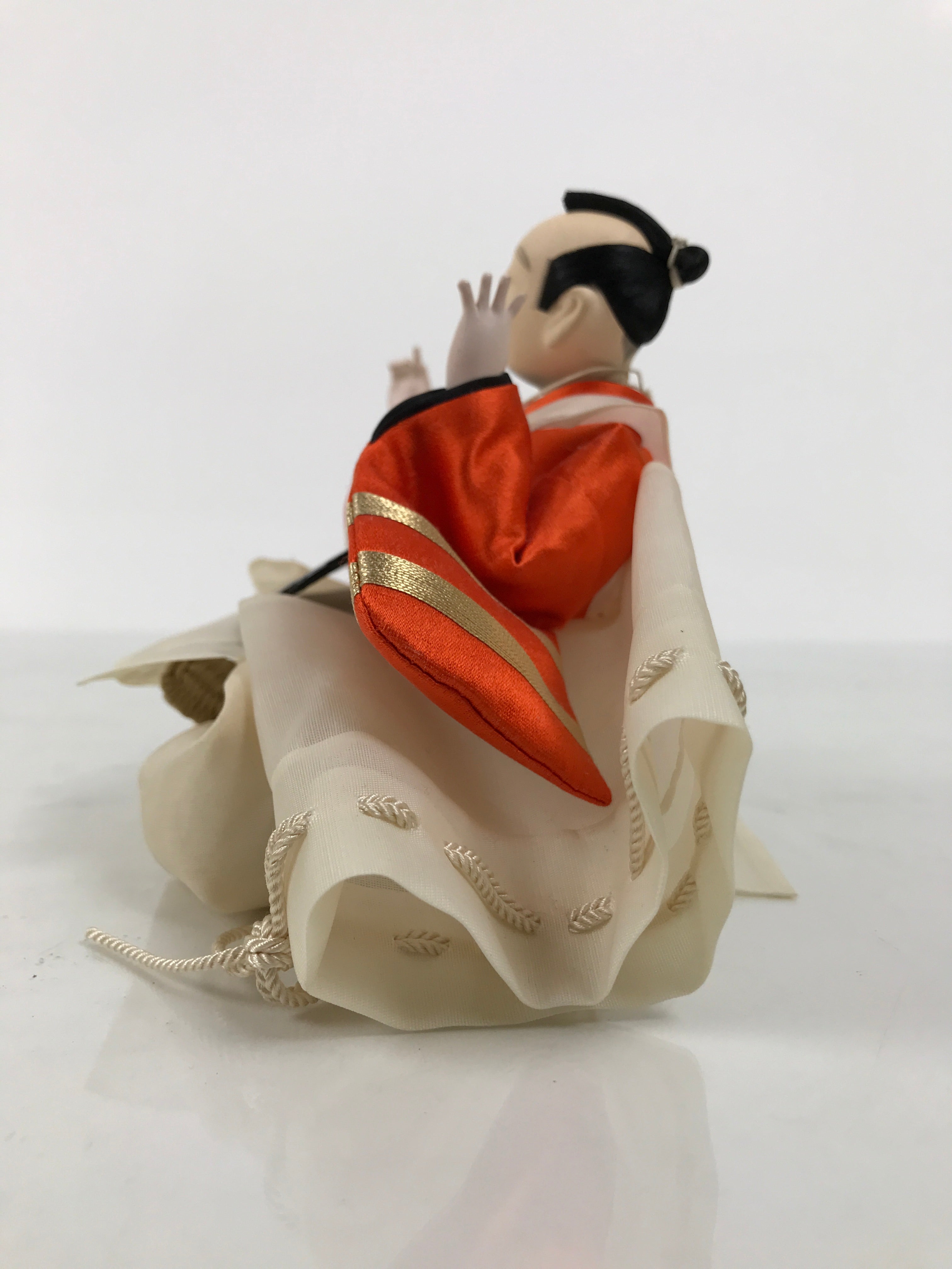 Japanese Shichou Man Servant Hina Ningyo Doll Girls' Day Display Dustpan ID702-AD - Doll-chidorivintage.com