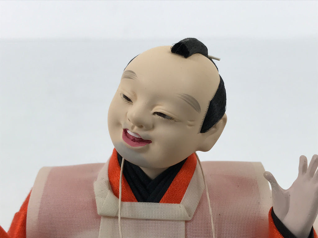 Japanese Shichou Man Servant Hina Ningyo Doll Girls' Day Display Dustpan ID702-AD - Doll-chidorivintage.com