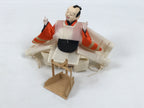 Japanese Shichou Man Servant Hina Ningyo Doll Girls' Day Display Dustpan ID702-AD - Doll-chidorivintage.com