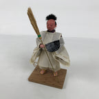 Japanese Shichou Man Servant Hina Ningyo Doll Vtg Girls' Day Display Broom ID701-AD - Doll-chidorivintage.com