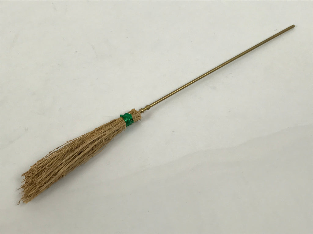 Japanese Shichou Man Servant Hina Ningyo Doll Vtg Girls' Day Display Broom ID701-AD - Doll-chidorivintage.com