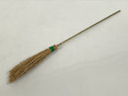 Japanese Shichou Man Servant Hina Ningyo Doll Vtg Girls' Day Display Broom ID701-AD - Doll-chidorivintage.com