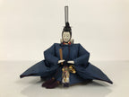 Japanese Prince Hina Ningyo Doll Girls' Day Ohinasama Matsuri Blue Silk ID699-AD - Doll-chidorivintage.com