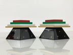 Japanese Lacquer Wood Hishidai Mochi Rice Cake Stands Hina Doll Furniture ID717-FB - Hina Doll Furniture-chidorivintage.com