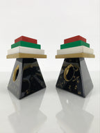 Japanese Lacquer Wood Hishidai Mochi Rice Cake Stands Hina Doll Furniture ID717-FB - Hina Doll Furniture-chidorivintage.com
