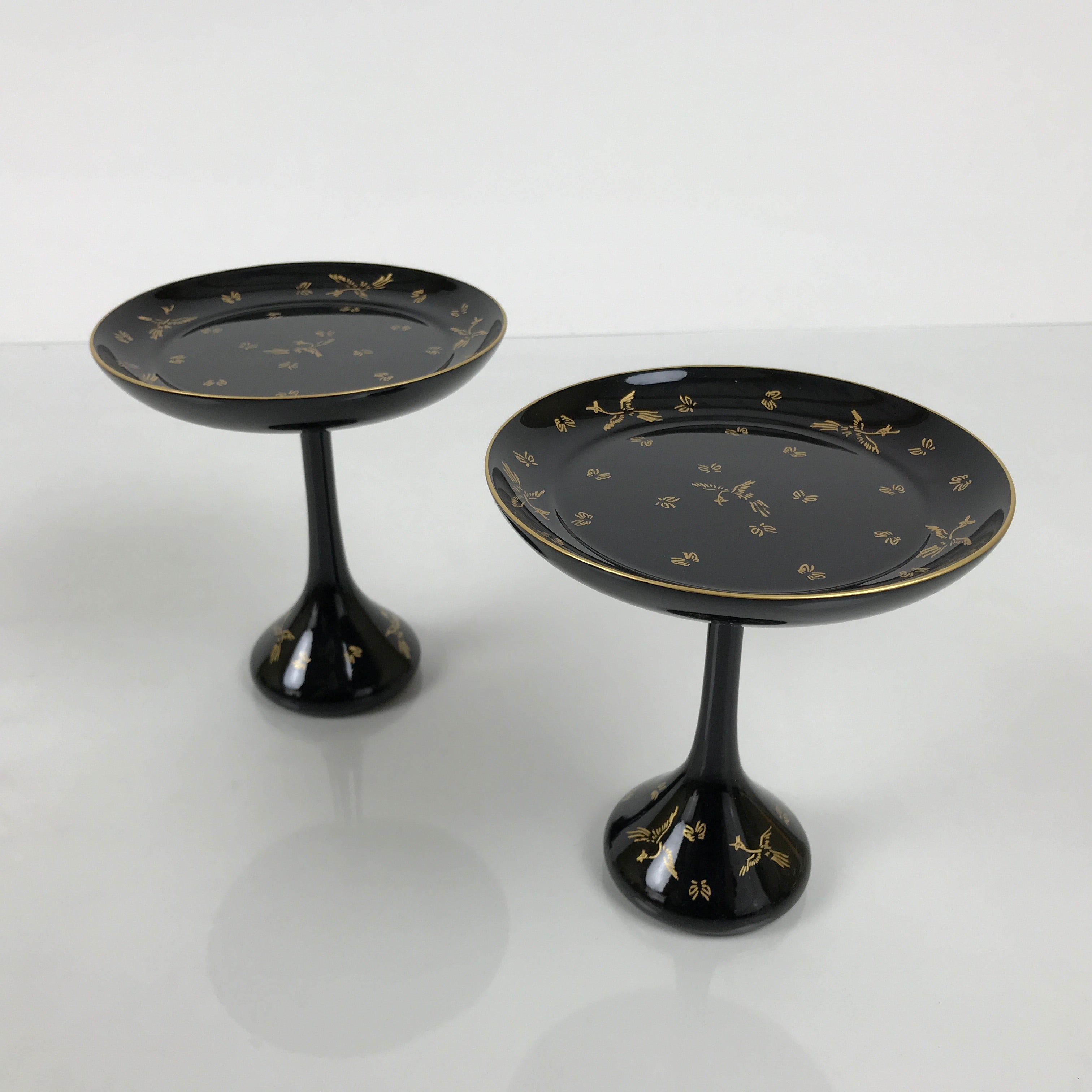 Japanese Lacquer Wood Takatsuki Mochi Stand Set Vtg Hina Doll Furniture ID716-AD - Doll-chidorivintage.com