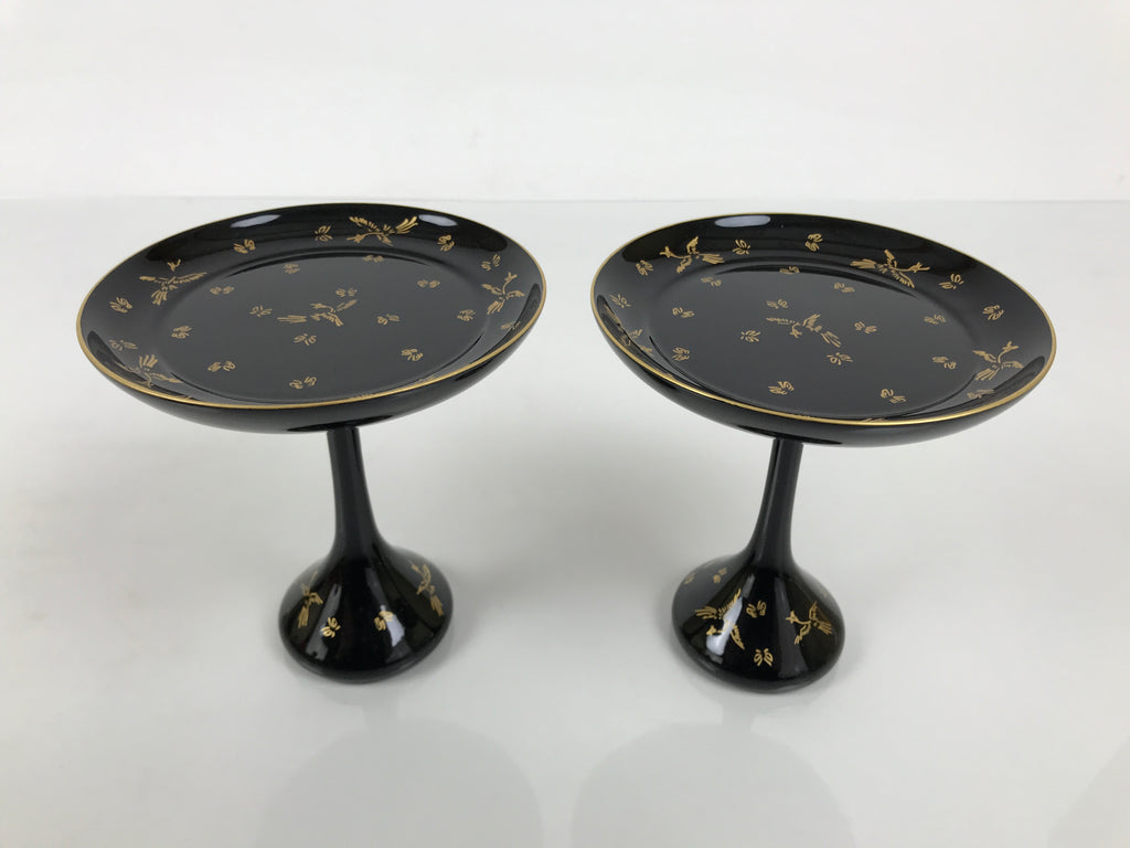Japanese Lacquer Wood Takatsuki Mochi Stand Set Vtg Hina Doll Furniture ID716-AD - Doll-chidorivintage.com