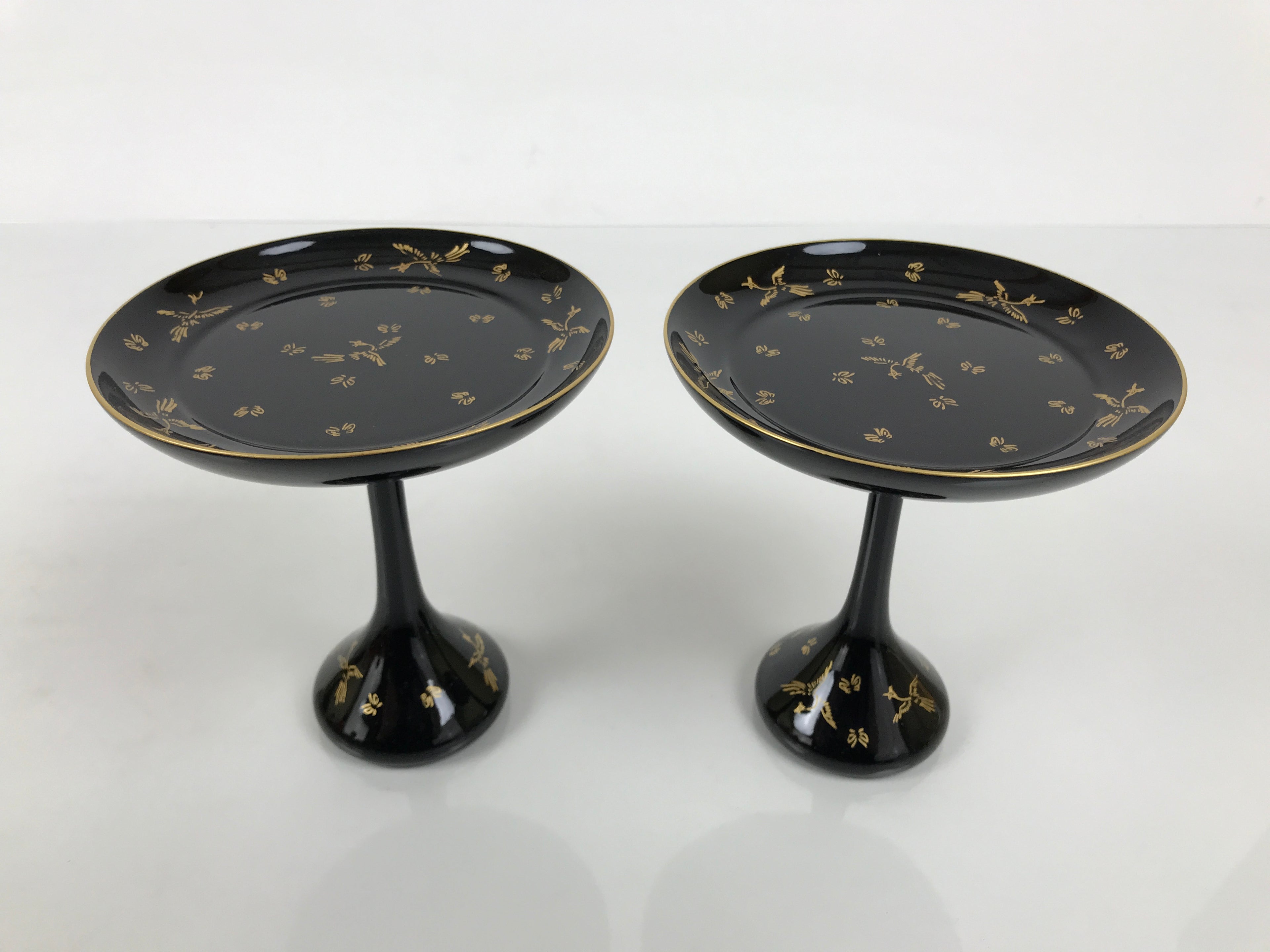 Japanese Lacquer Wood Takatsuki Mochi Stand Set Vtg Hina Doll Furniture ID716-AD - Doll-chidorivintage.com