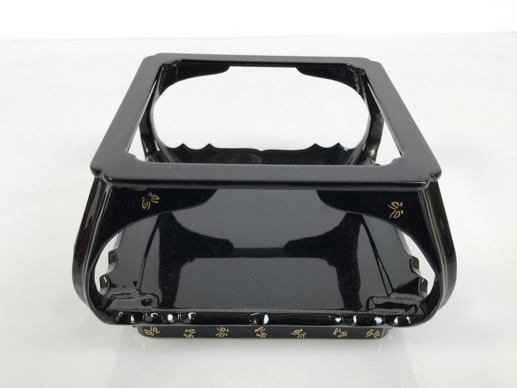 Japanese Lacquer Wood Ozen Tray Meal Set Hina Doll Furniture Vtg Black Red ID720-FB - Hina Doll Furniture-chidorivintage.com