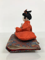 Japanese Goninbayashi Court Musician Hina Ningyo Doll Vtg Girls' Day Drum ID713-AD - Doll-chidorivintage.com