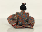 Japanese Goninbayashi Court Musician Hina Ningyo Doll Vtg Girls' Day Flute ID714-AD - Doll-chidorivintage.com