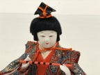 Japanese Goninbayashi Court Musician Hina Ningyo Doll Vtg Girls' Day Flute ID714-AD - Doll-chidorivintage.com