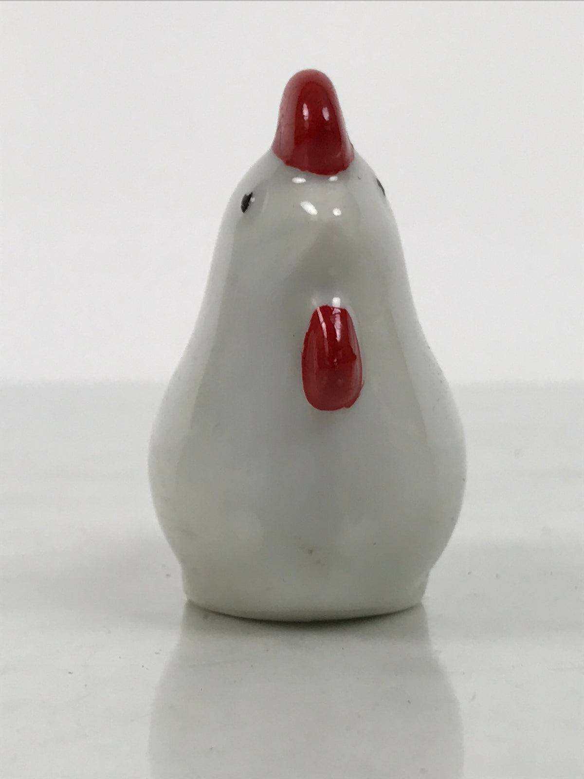 Japanese Porcelain Chicken Toothpick Holder Youjitate Zodiac Figurine White Y584-OT - Misc-chidorivintage.com