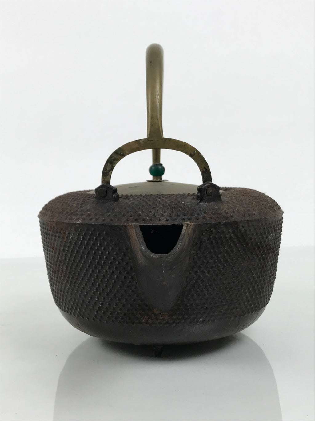 Antique Japanese Cast Iron Tetsubin Kettle Teapot Tea Ceremony Nanbu Tekki T171-KT - Kettle-chidorivintage.com