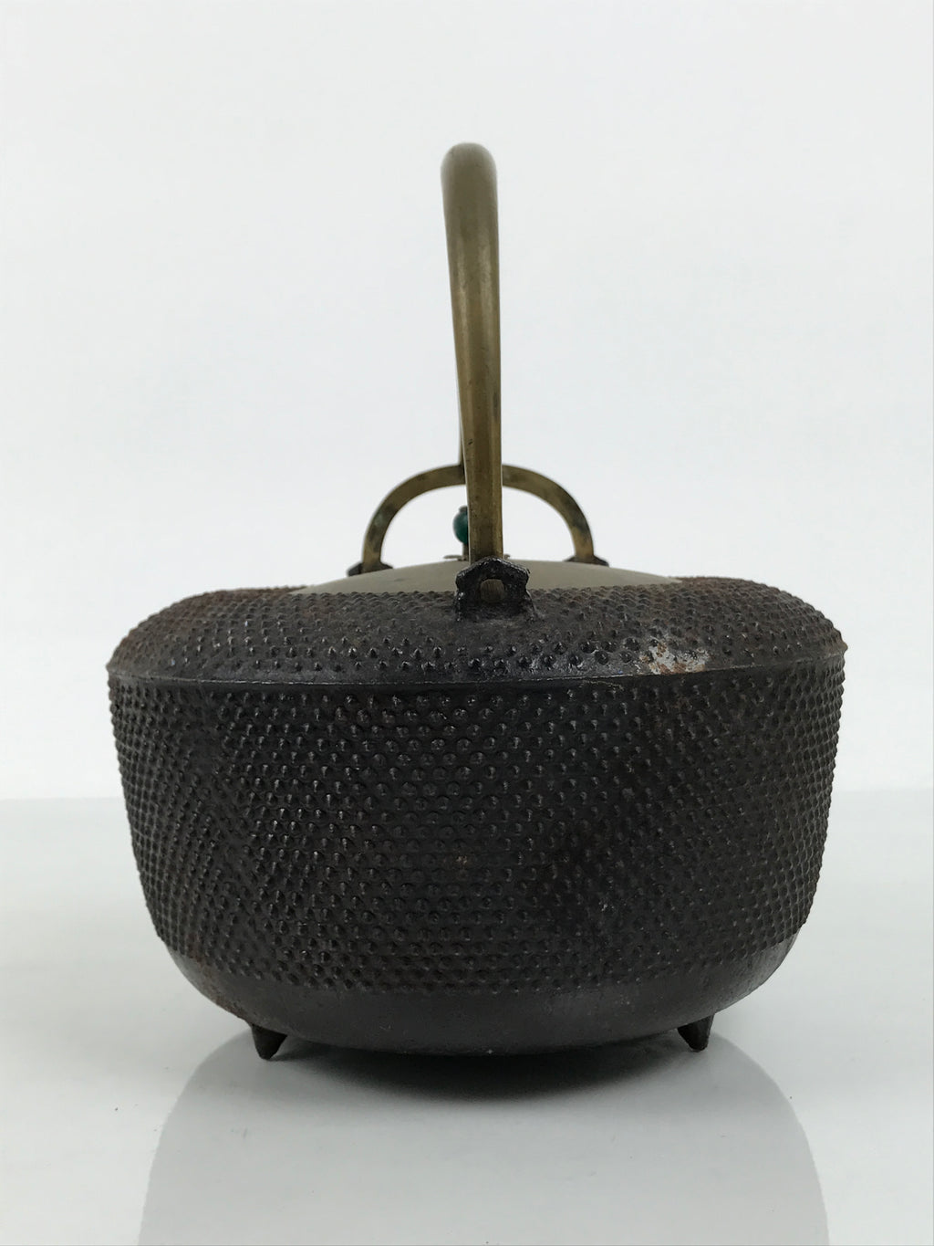 Antique Japanese Cast Iron Tetsubin Kettle Teapot Tea Ceremony Nanbu Tekki T171-KT - Kettle-chidorivintage.com
