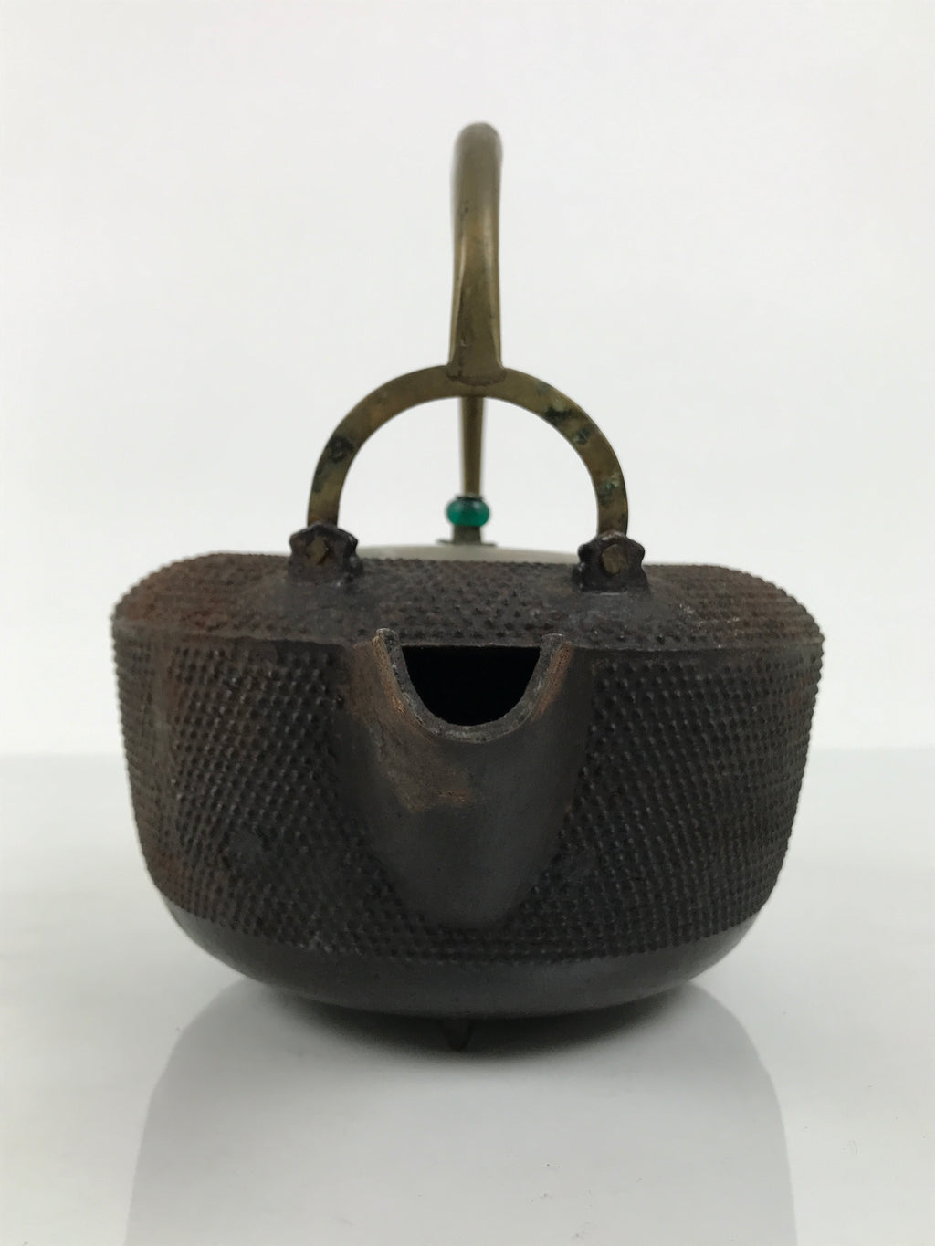 Antique Japanese Cast Iron Tetsubin Kettle Teapot Tea Ceremony Nanbu Tekki T172-KT - Kettle-chidorivintage.com
