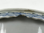 Antique Japanese Porcelain Haisen Sake Cup Washing Basin Sometsuke Meiji Y630-KT - Sake Cup-chidorivintage.com