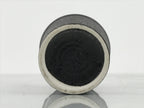 Japanese Ceramic Tall Sake Cup Vtg Pottery Guinomi Ochoko Textured Black TC627-KT - Sake Cup-chidorivintage.com