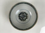 Antique Japanese Porcelain Lidded Bowl Owan Red Gold Green Blue Peacock Y622-KT - Bowl-chidorivintage.com