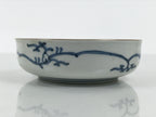 Japanese Porcelain Bowl Chubachi Vtg Side Dish White Blue Red Gold Leaf Y626-KT - Bowl-chidorivintage.com