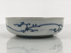 Japanese Porcelain Bowl Chubachi Vtg Side Dish White Blue Red Gold Leaf Y627-KT - Bowl-chidorivintage.com