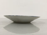 Japanese Porcelain Small Deep Plate Kozara Vtg Blue White Sometsuke Dragon Y581-KT - Plate-chidorivintage.com