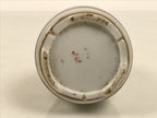 Japanese Kutani Porcelain Sake Bottle Tokkuri Vtg Kimono Woman Folding Fan TS930-KT - Sake Bottle-chidorivintage.com