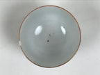 Japanese Kutani Ware Porcelain Yunomi Teacup Vtg Sencha Folding Fan Gold TC648-KT - Teacup-chidorivintage.com