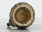 Japanese Oribe Ware Ceramic Soy Sauce Dispenser Shoyusashi Pot Brown Green Y577-KT - Pot-chidorivintage.com