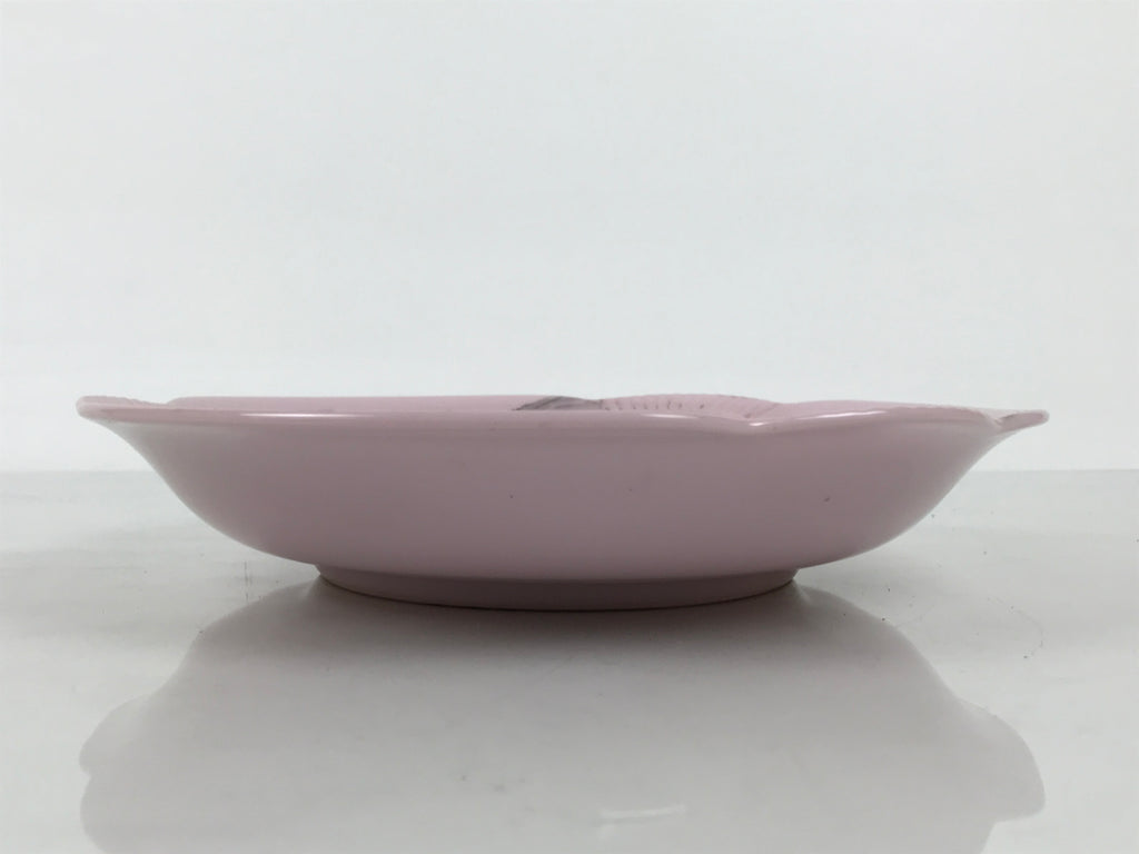 Japanese Porcelain Large Plate Vtg Tiger Shunga Bottom Pink Ozara Display Y586-KT - Plate-chidorivintage.com