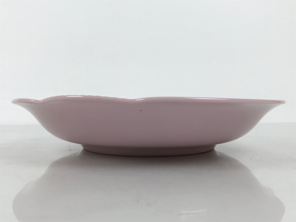 Japanese Porcelain Large Plate Vtg Tiger Shunga Bottom Pink Ozara Display Y586-KT - Plate-chidorivintage.com
