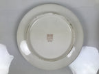 Japanese Ceramic Large Plate Vtg Flower Boat Moon Ozara Tray Dish Blue Y588-KT - Plate-chidorivintage.com
