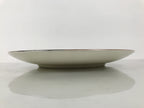 Japanese Ceramic Large Plate Vtg Flower Boat Moon Ozara Tray Dish Blue Y590-KT - Plate-chidorivintage.com