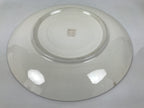 Japanese Ceramic Large Plate Vtg Flower Boat Moon Ozara Tray Dish Blue Y590-KT - Plate-chidorivintage.com