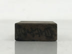 Japanese Rubber Stamp Vtg White Calico Textile Showa Office Stationary HS351-OT - Hanko-chidorivintage.com