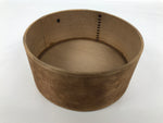 Japanese Wooden Wastewater Bowl Kensui Vtg Round Container Tea Ceremony L618-KT - Bowl-chidorivintage.com