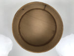 Japanese Wooden Wastewater Bowl Kensui Vtg Round Container Tea Ceremony L618-KT - Bowl-chidorivintage.com